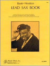 cover BASIE NESTICO LEAD ALTO SAX BOOK cover
